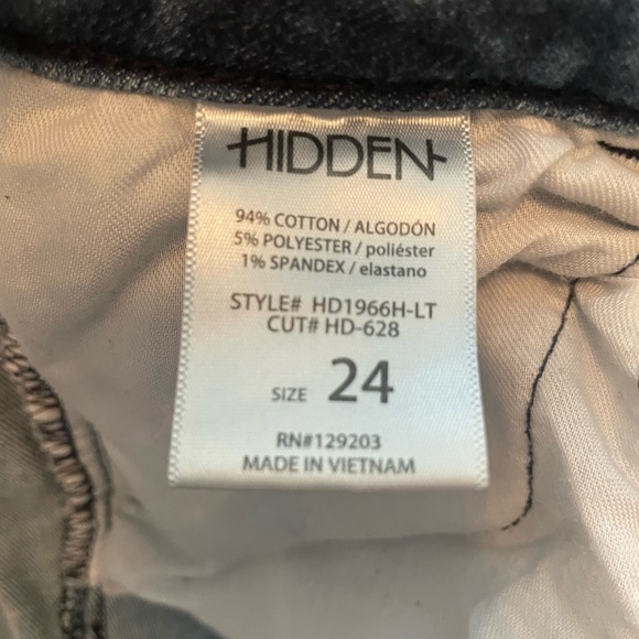 HIDDEN JEANS HIGH RISE RIPPED - Picture 4 of 5